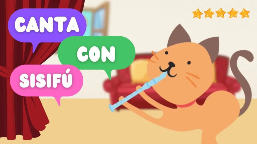 Aprende a pronunciar los sonidos de la S y la F con la canción El Gato Sisifú