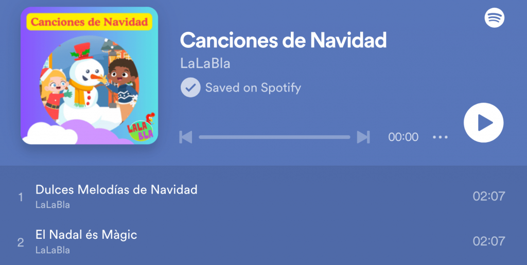 LaLaBla lanza el villancico Dulces melodías de Navidad